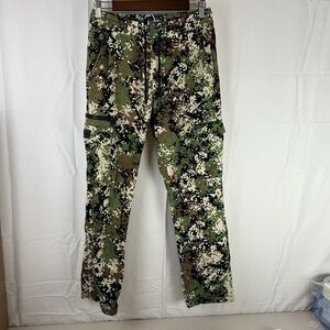 SNOOP DOGG Supply Pull‎ On Cargo Pants Army Digi CAMO Size Small *Flaw